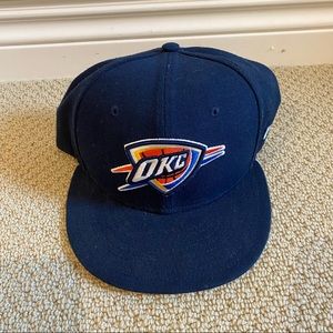 NEW w/o tags Oklahoma City Thunder New Era Team Color Pop 9FIFTY Snapback Hat